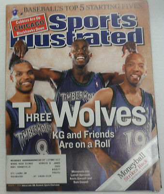 Sports Illustrated Magazine Latrell Sprewell Kevin Garnett March 2004 061715R