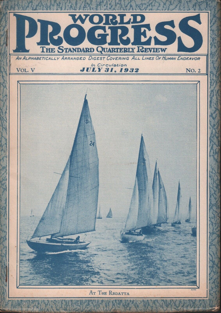 World Progress July 31 1932 At The Regatta 082118DBE