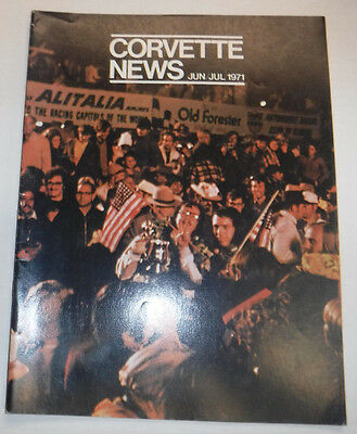 Corvette News Magazine Honeymoon Road Hunt June/July 1971 081915R