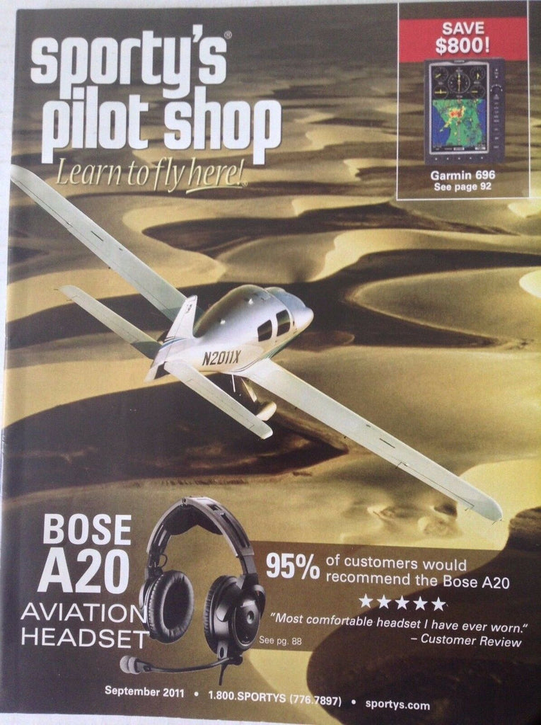 Sporty's Pilot Shop Magazine Bose A20 Headset September 2011 081617nonrh2