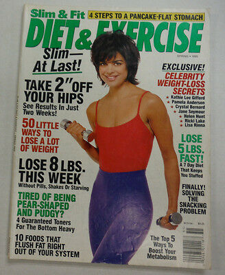 Slim & Fit Diet & Exercise Magazine Celebrity Weight Loss Spring 1995 051415R