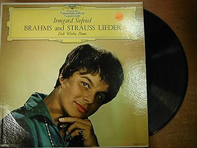33 RPM Vinyl Irmgard Seefried Brahms and Strauss Deutsche Grammophon 021915SM