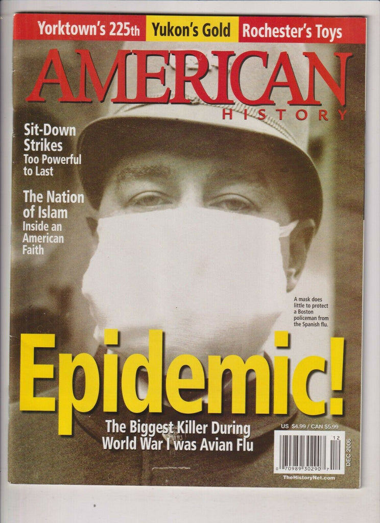 American History Mag The Avian Flu During World War I December 2006 032920nonrh
