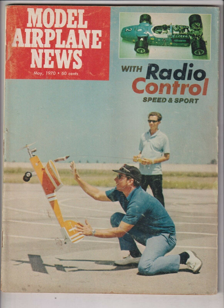 Model Airplane News Mag Larry Leonard Radio Control May 1970 040420nonrh