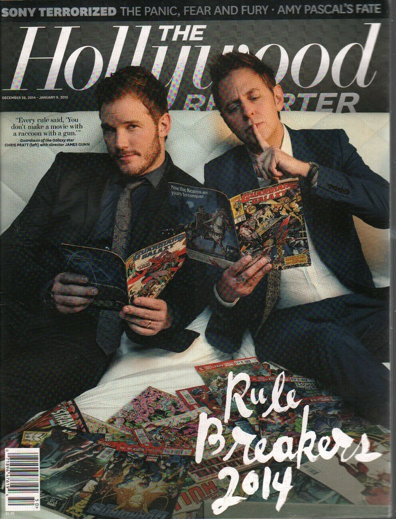 The Hollywood Reporter January 9 2015 Chris Pratt James Gunn 030920AME