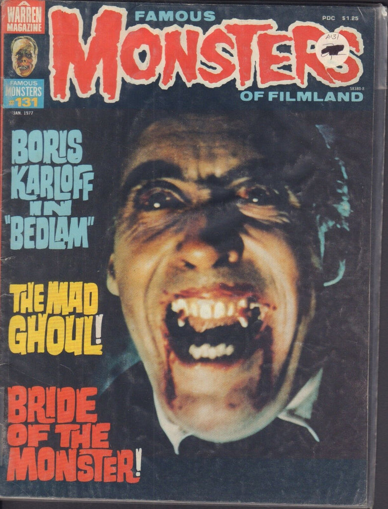 Famous Monsters January 1977 Boris Karloff 013018DBE