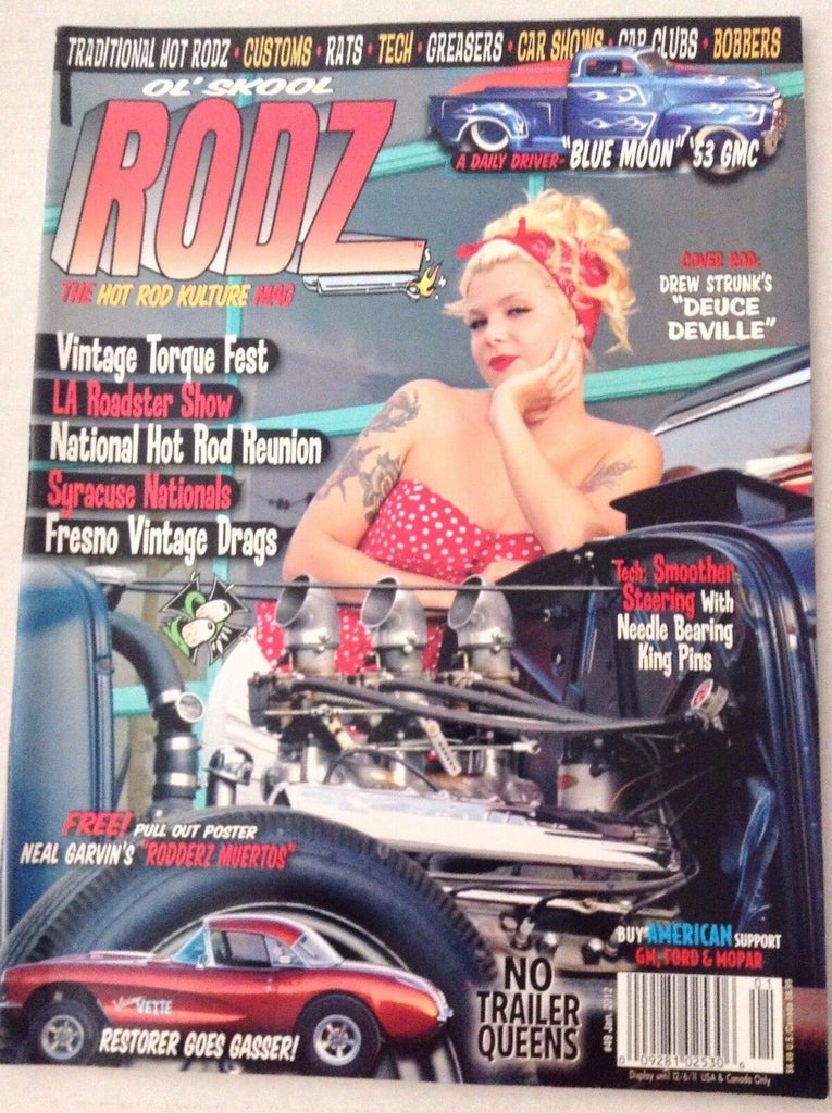 Ol' Skool Rodz Magazine Drew Strunk's Deuce DeVille January 2012 030217NONRH