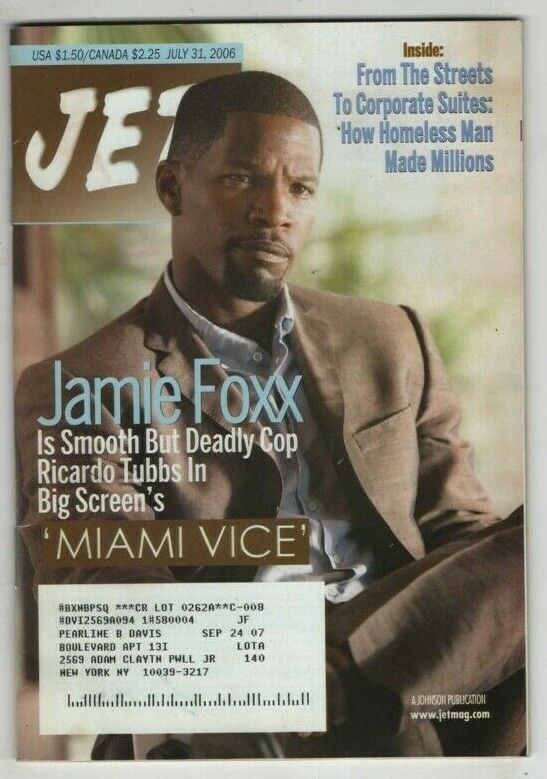 Jet Mag Jamie Foxx Miami Vice July 31, 2006 062920nonr
