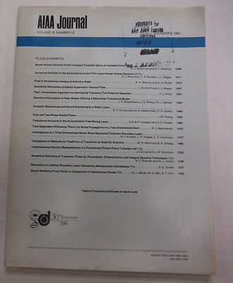 AIAA Journal Magazine Navier Stokes Solution December 1980 FAL 071615R