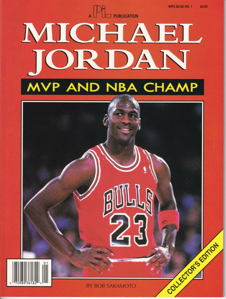Michael Jordan Magazine MVP And NBA Champ 1990s 040819nonr