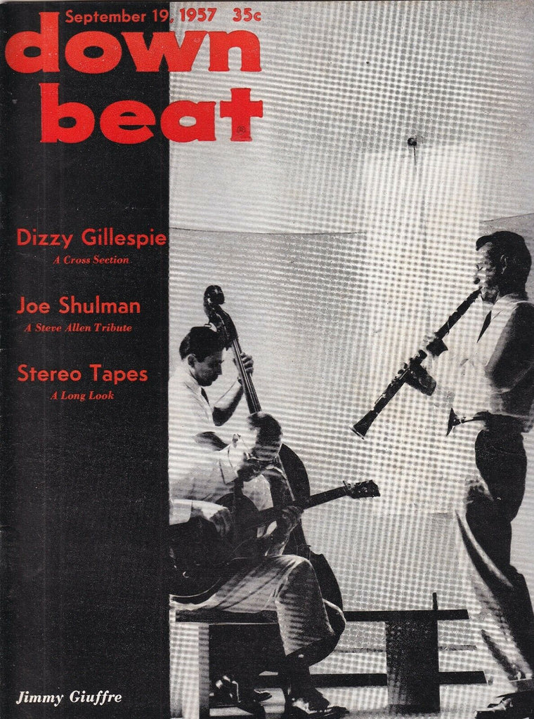 Down Beat Mag Jimmy Giuffre September 19, 1957 101219nonr