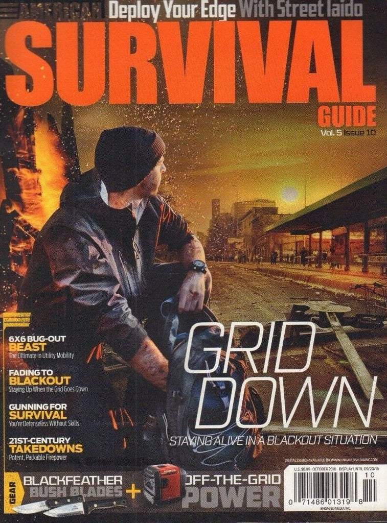 American Survival Guide Magazine Grid Down October 2016 010918nonr