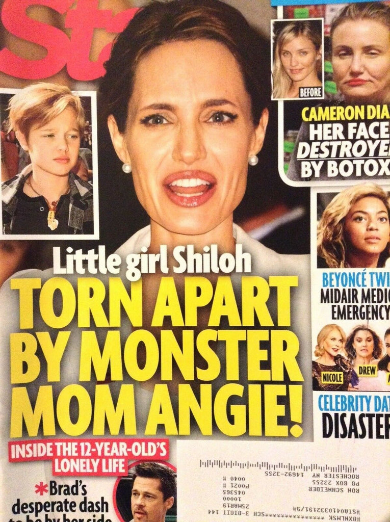 Star Magazine Angelina Jolie Cameron Diaz Beyonce July 23, 2018 121118nonrh