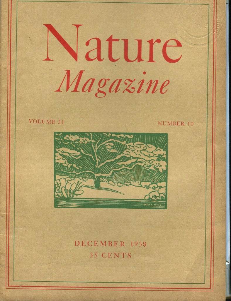 Nature Magazine December 1938 VG No ML 021317jhe