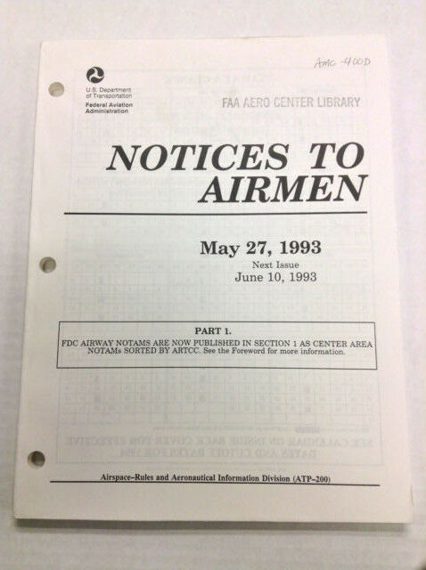 Notices To Airmen Magazine Exercise Ready Norseman May 27, 1993 022217R