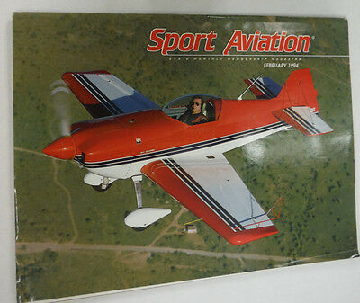Sport Aviation Magazine The IAC One Design February 1994 081414R
