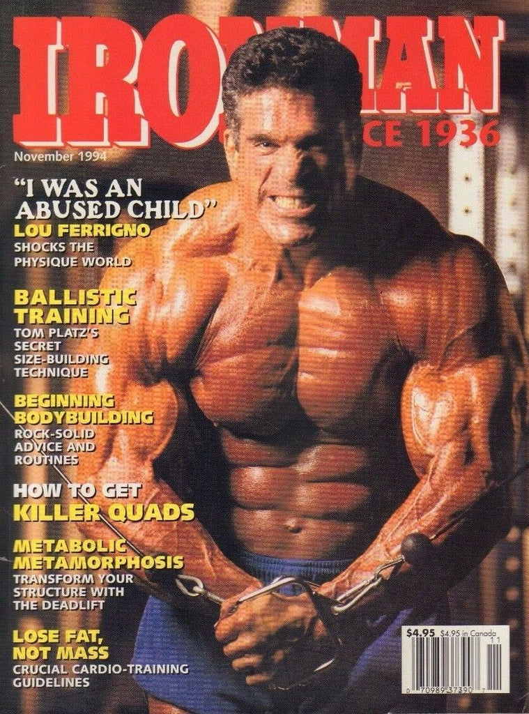 Iron Man November 1994 Lou Ferrigno 060817nonDBE
