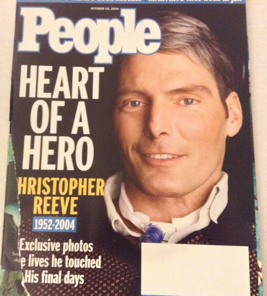 People Magazine Christopher Reeves Tribute October 25, 2004 072717nonrh2