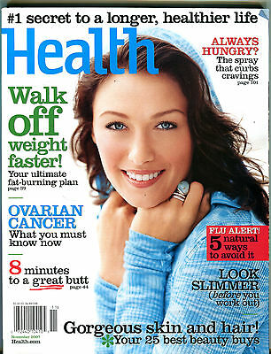 Health Magazine November 2007 Walk Off Weight Faster! EX 070616jhe2