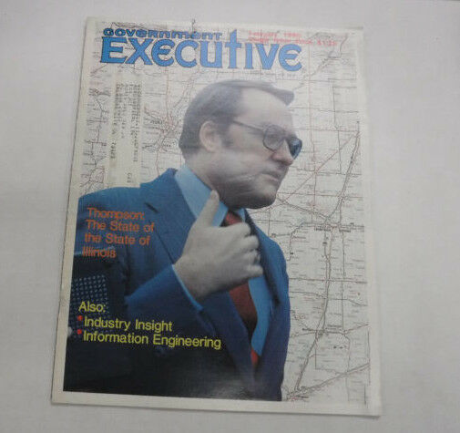 Government Executive Magazine Thompson Illinois February 1980 FAA 110216R