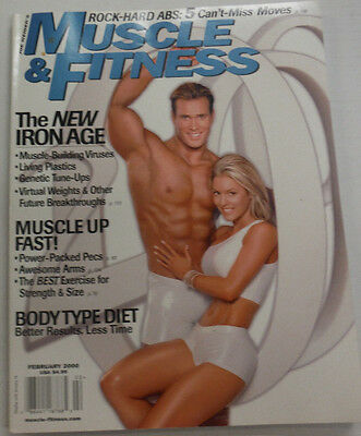 Muscle & Fitness Magazine Michael O' Hearn Maria Ford February 2000 121114R