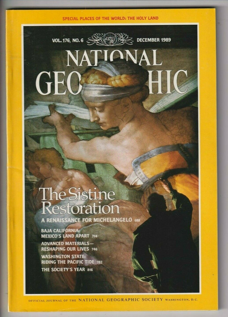 National Geographic The Sistine Restoration December 1989 110619nonr