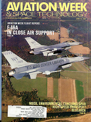 Aviation Week & Space Technology Magazine June 18 1990 EX FAA 030816jhe