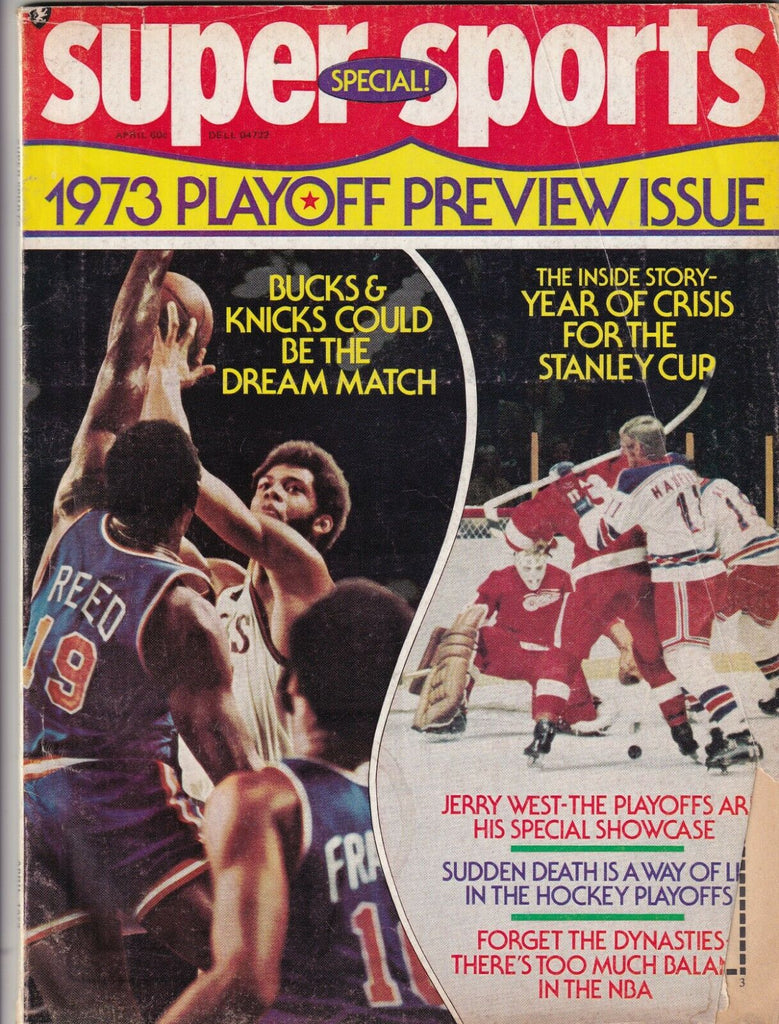Super Sports Special Mag Jerry West Stanley Cup April 1973 081319nonr