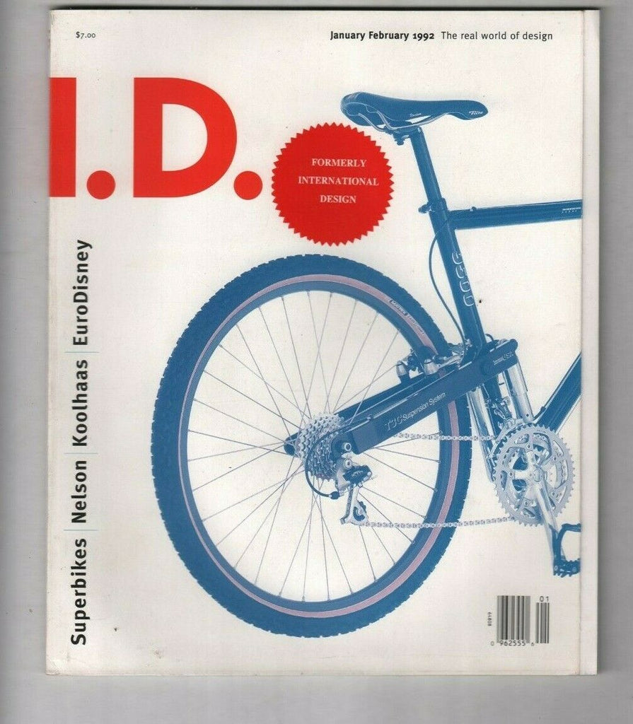 I.D. Design Magazine Superbikes Koolhaas Eurodisney Jan/Feb 1992 020520nonr