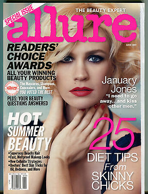 Allure Magazine June 2011 January Jones EX 061616jhe