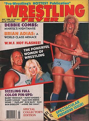 Wrestling Fever May 1988 Debbie Combs, Hulk Hogan VG 012016DBE