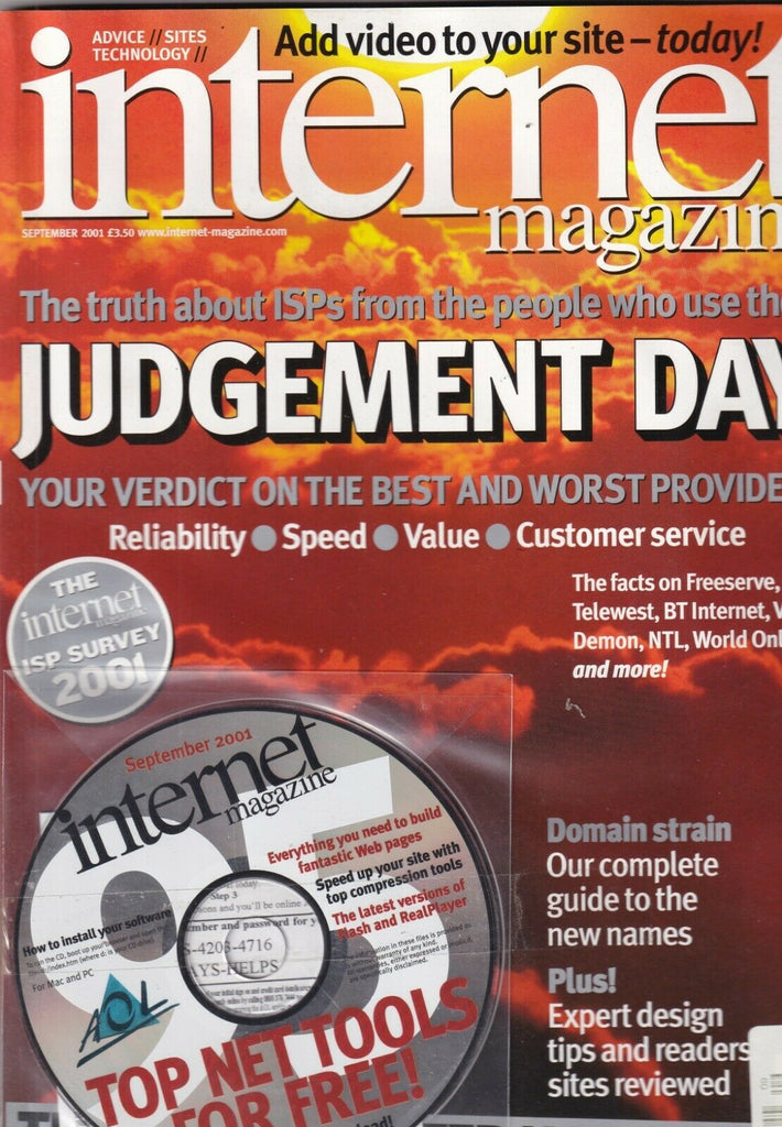 Internet Magazine The Truth About ISP's September 2001 090319nonr