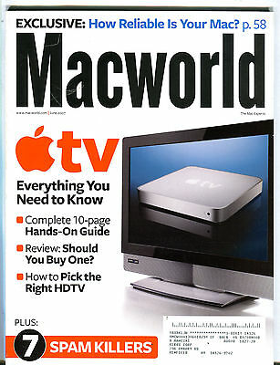 Macworld Magazine June 2007 Apple TV EX 072516jhe