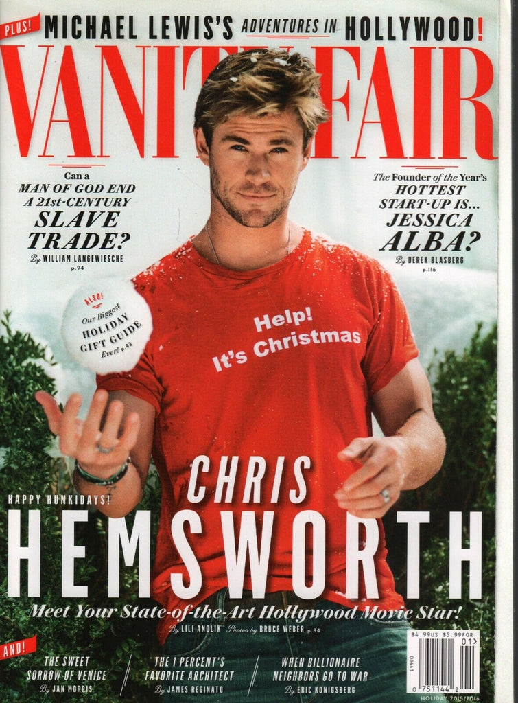 Vanity Fair Holiday 2015/2016 Chris Hemsworth Jessica Alba 031220AME