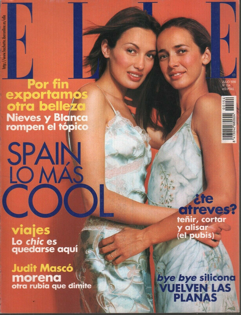 Elle Spanish Fashion Magazine July 1999 Judit Masco 112119AME
