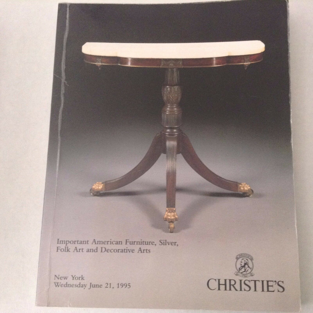 Christie's Art Catalog Folk And Decorative Arts June 21, 1995 060917nonrh