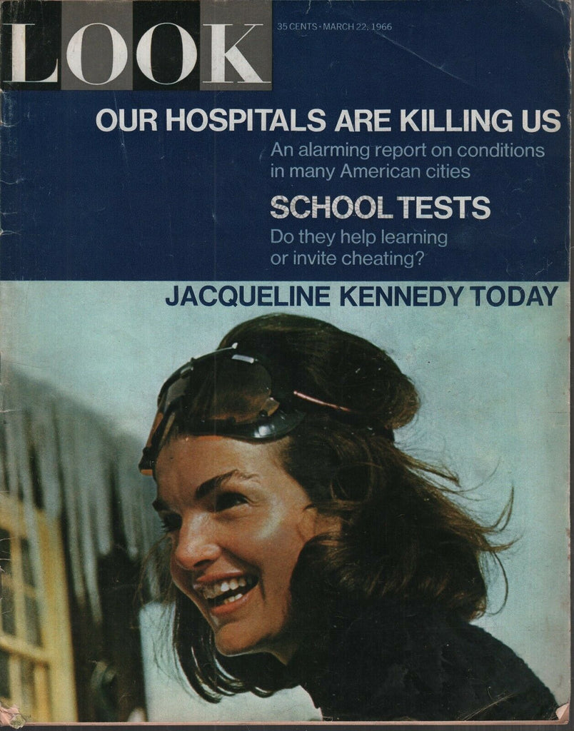 Look Magazine March 22 1966 Jacqueline Kennedy Jackie JFK 080719AME