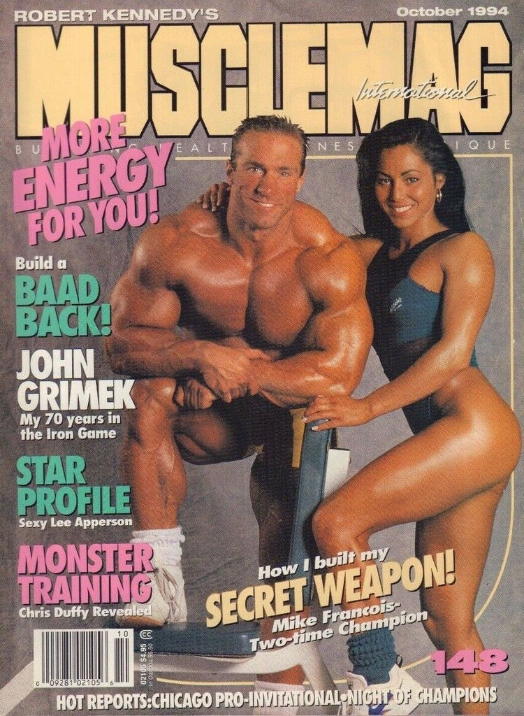 Musclemag International October 1994 John Grimek, Chris Duffy 060817nonDBE