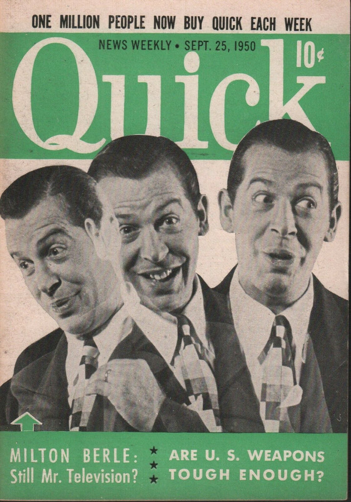 Quick News Weekly September 25 1950 Milton Berle Cheesecake Pin Up 070819AME