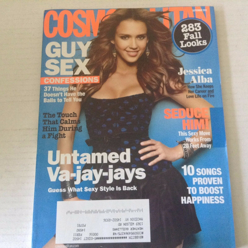 Cosmopolitan Magazine Jessica Alba Guy Confessions September 2010 051717nonrh