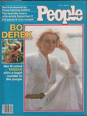 People Weekly July 27 1981 Bo Derek, Tarzan, Superman 2 EX 012716DBE