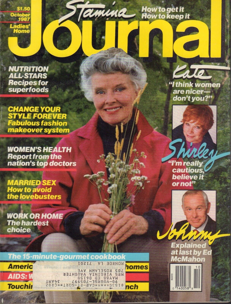 Stamina Journal October 1987 Tamara Schneider Jan Goodwin w/ML 090618AME2