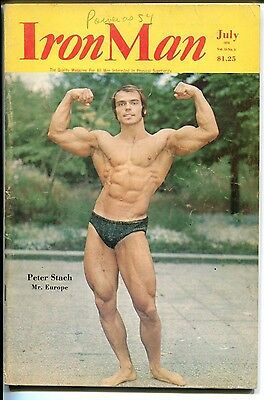 Iron man Muscle Magazine Vol.35 No. 5 July 1976 Peter Stach EX 111815DBE