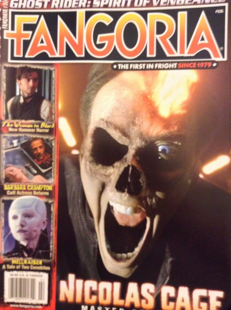 Fangoria Magazine Nicholas Cage February 2012 121417nonrh