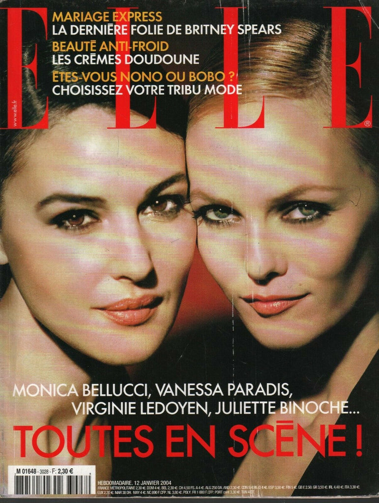 Elle French Fashion January 12 2004 Britney Spears Vanessa Paradis 100720ame2