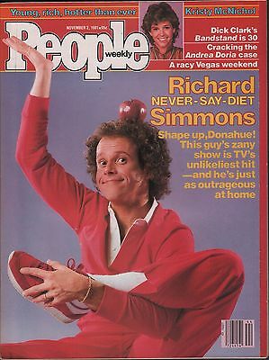 People Weekly November 2 1981 Richard Simmons, Kristy Michnichol VG 012716DBE