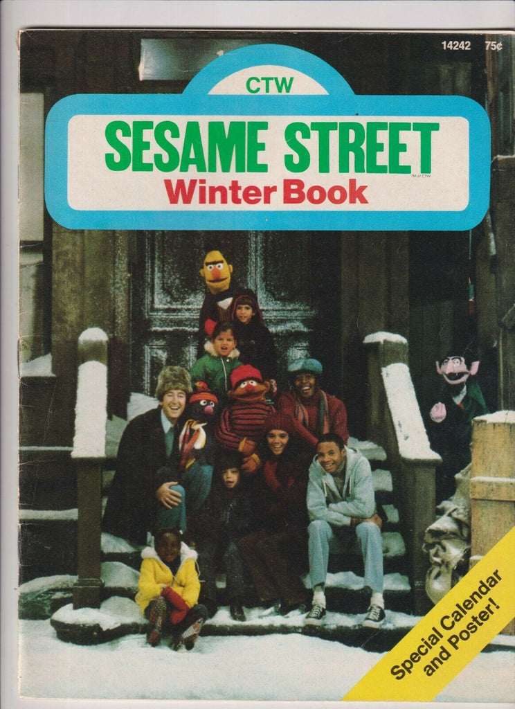 Seasame Street Mag Kids Winter Activity Book 1970s 111519nonr