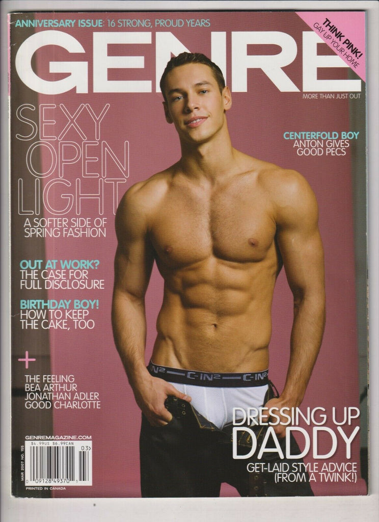 Genre Gay Fashion Mag Bea Arthur Joel Madden March 2007 031120nonr