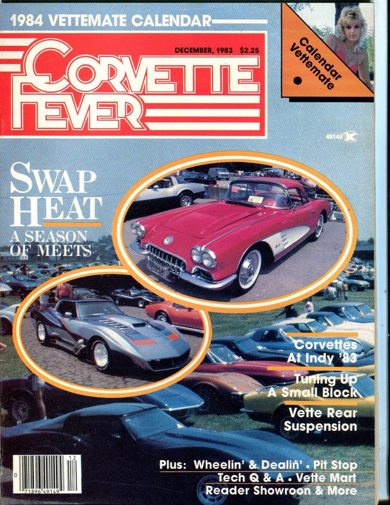Corvette Fever Magazine December 1983 Swap Heat Season Of Meets 070517nonjhe