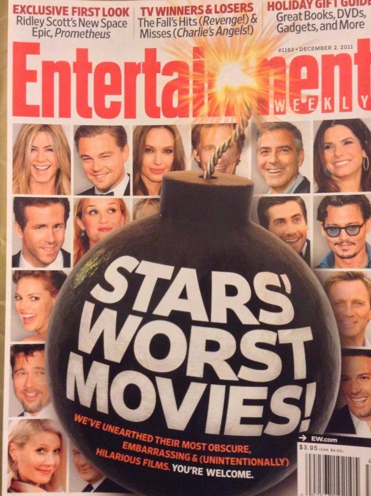 Entertainment Weekly Magazine Stars Worst Movies December 2, 2011 121517nonrh